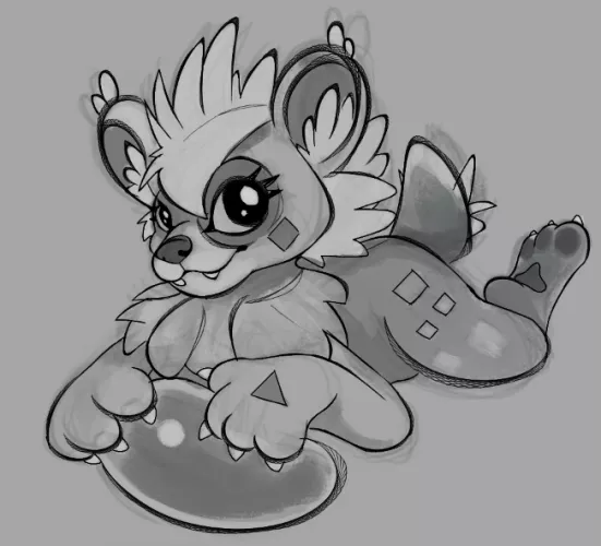 Random sketch drawing - art by me