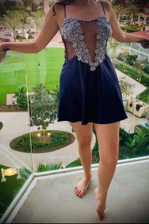 Rate my balcony attire 😉 [F][OC]