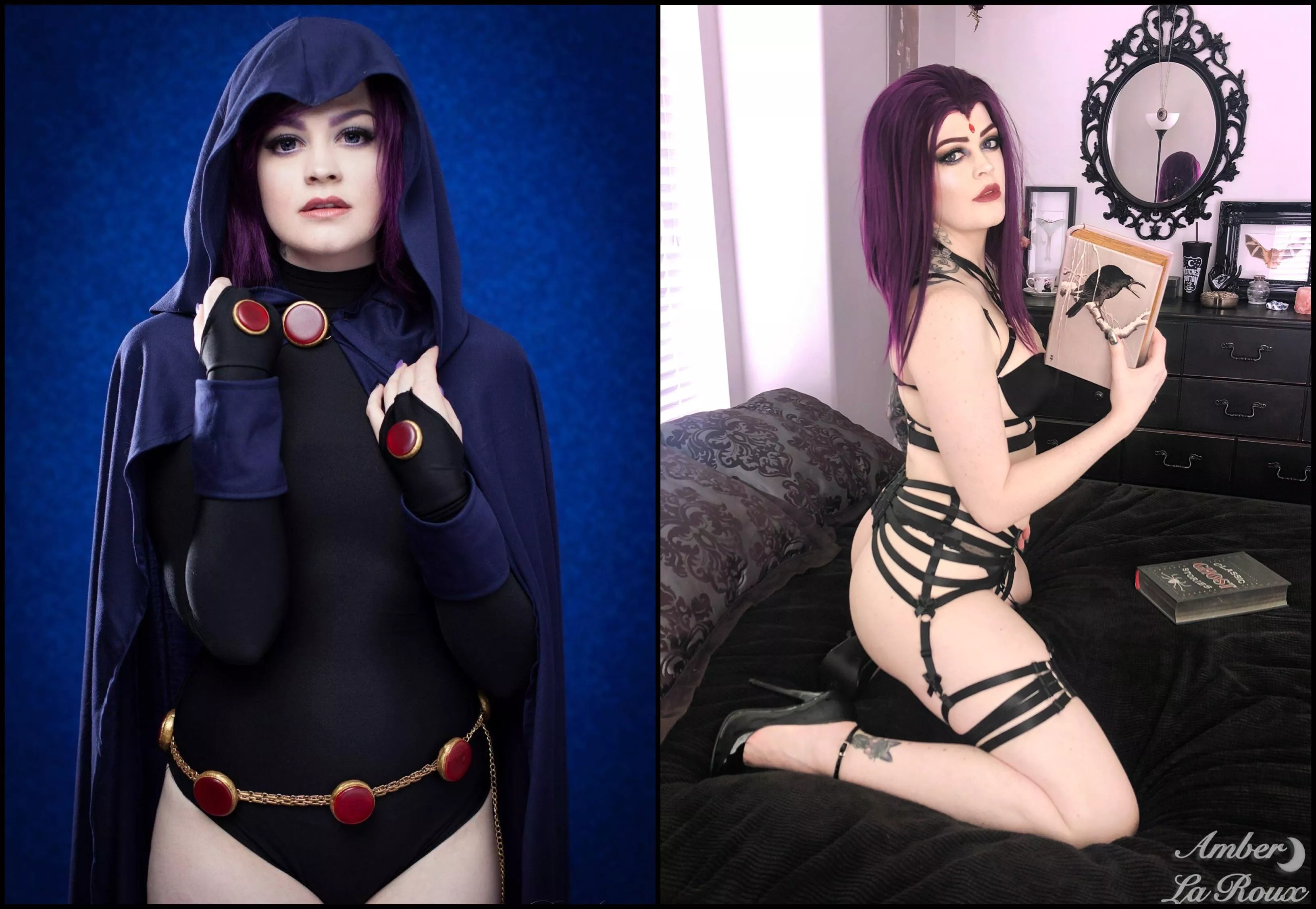 Raven Cosplay by Amber La Roux