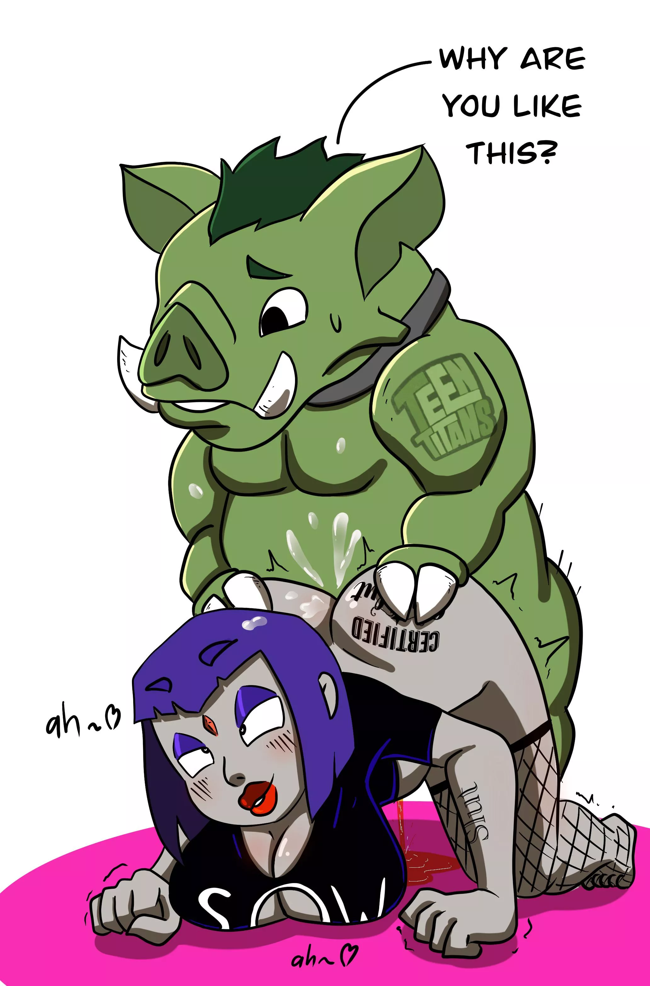 Raven do love pig 🥰 (SammyTheLewdFrog) Raven do love pig 🥰 (SammyTheLewdFrog)