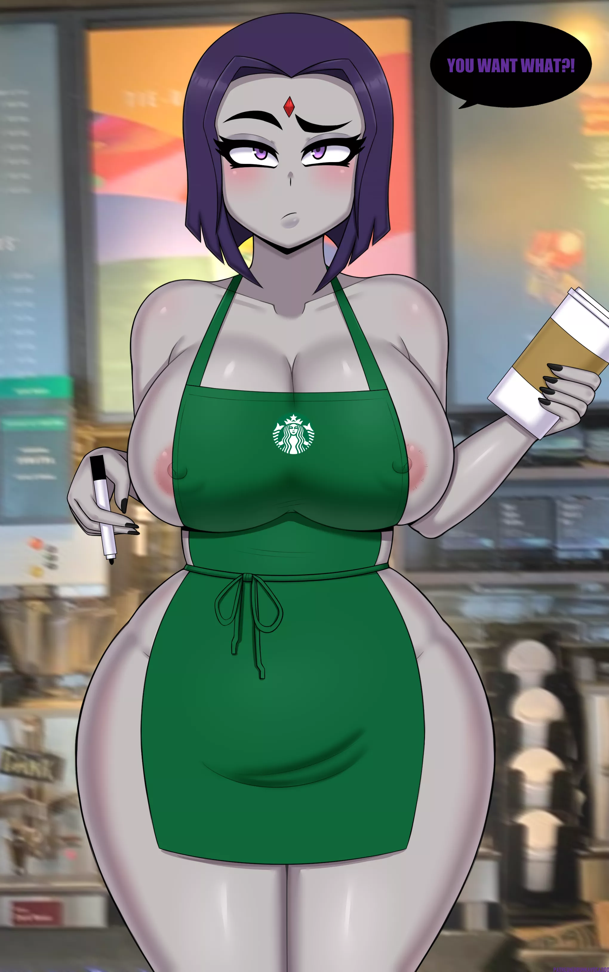 Raven Starbucks (drunkavocado) nudes TeenTitansPorn NUDE-PICS