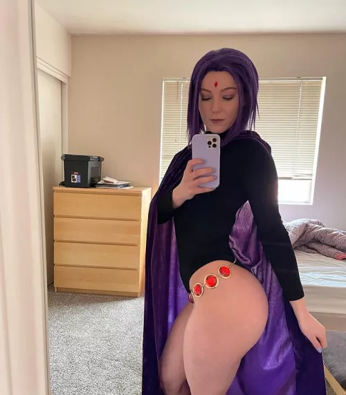 Raven (teen titans) by STPeach