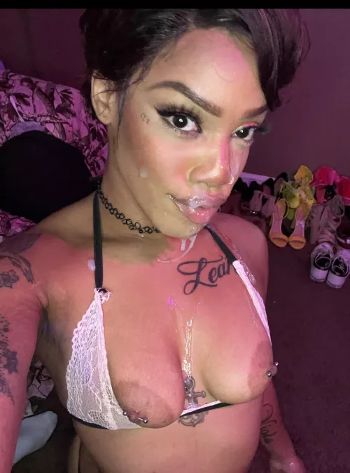 React if u would bust in my face