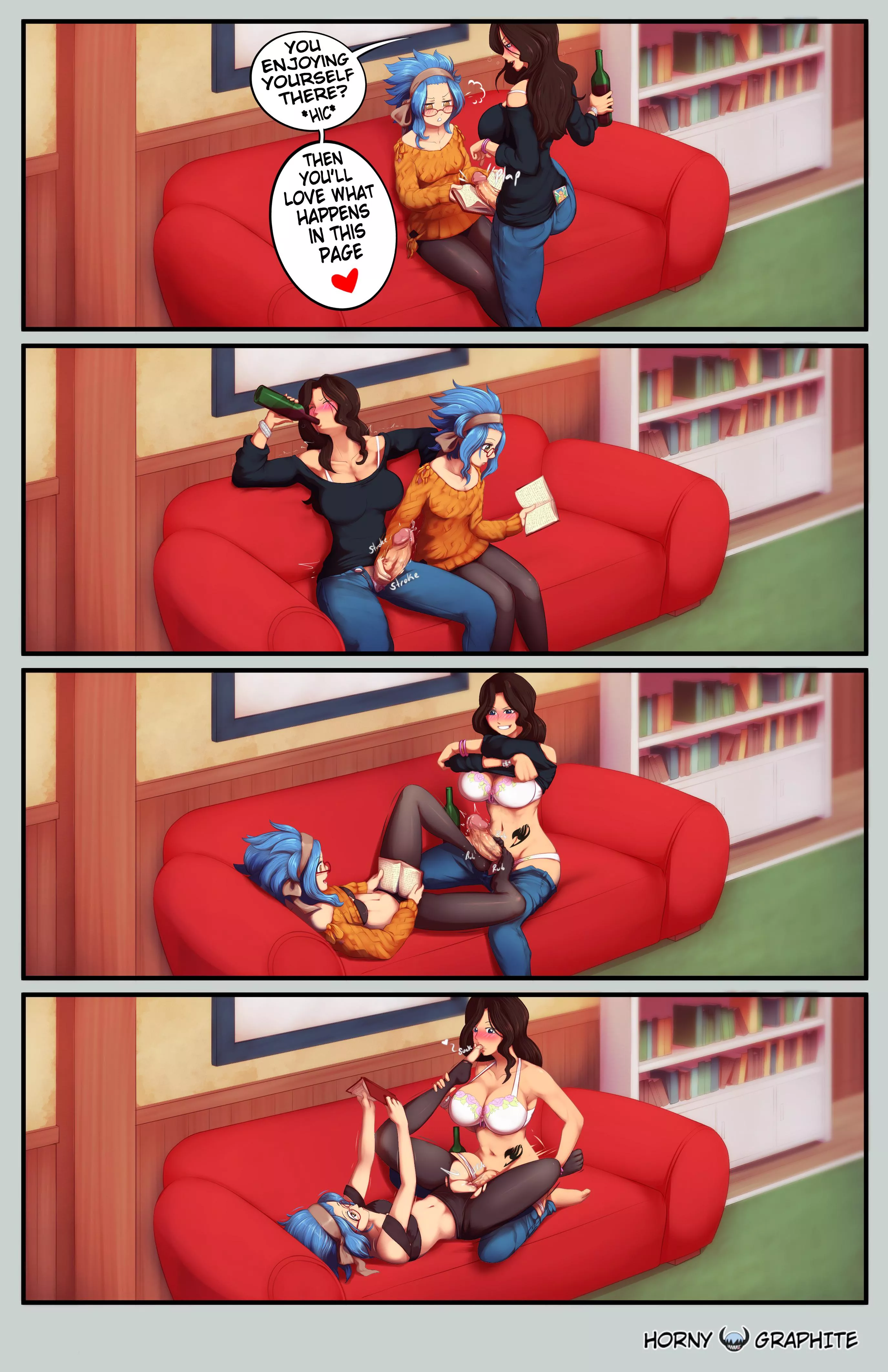 Readers Cockblock [1/2] (Horny Graphite)