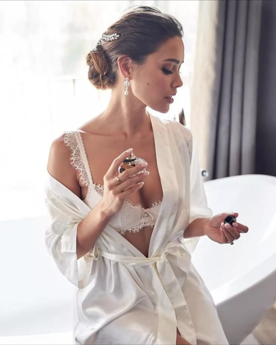 Ready for her clothes to come off Ready for her clothes to come off