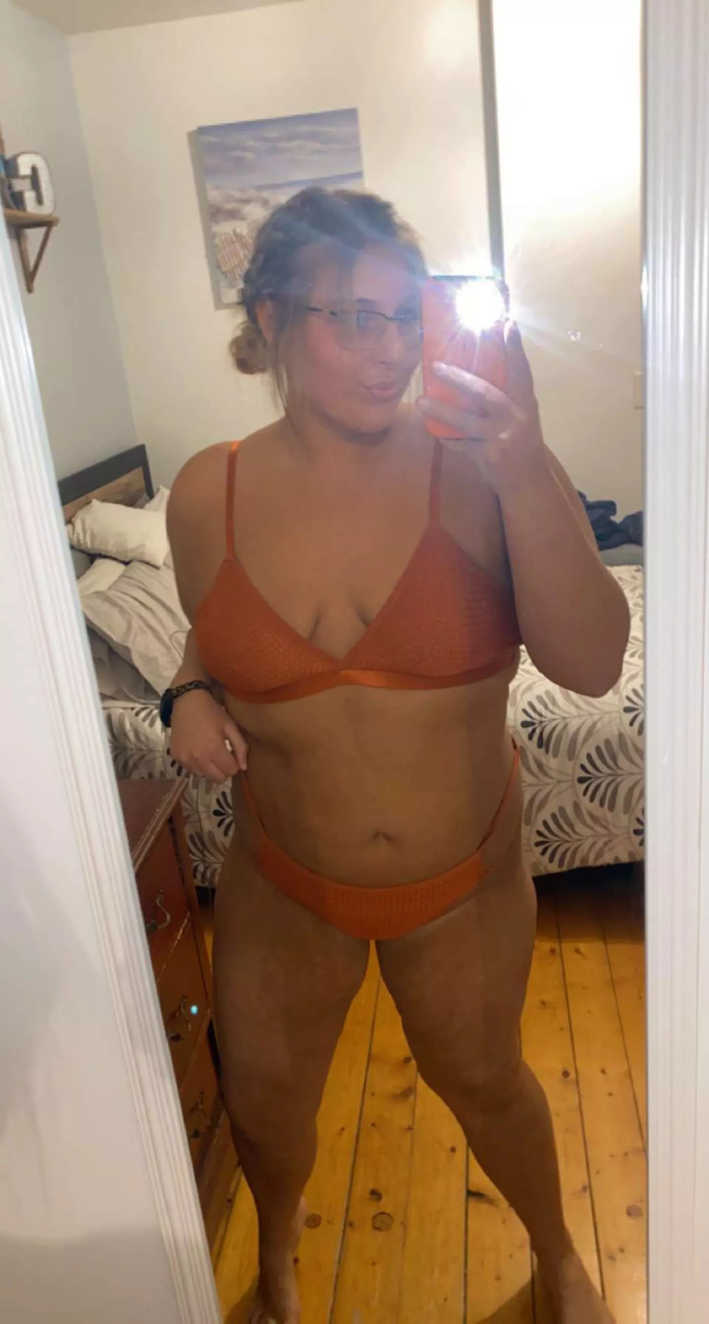 Ready for the after party. 21F