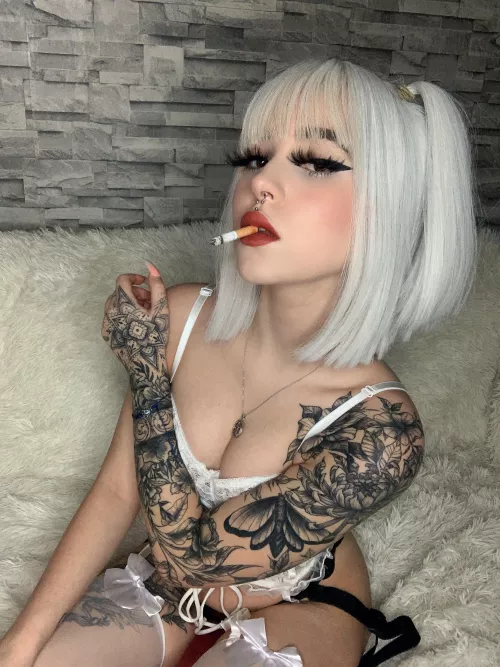 Ready to chew on my cigarette end?