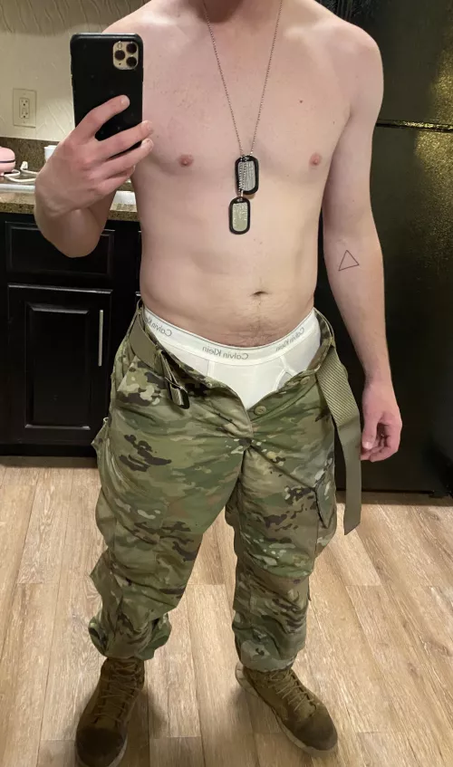 Ready to get out of this uniform Ready to get out of this uniform