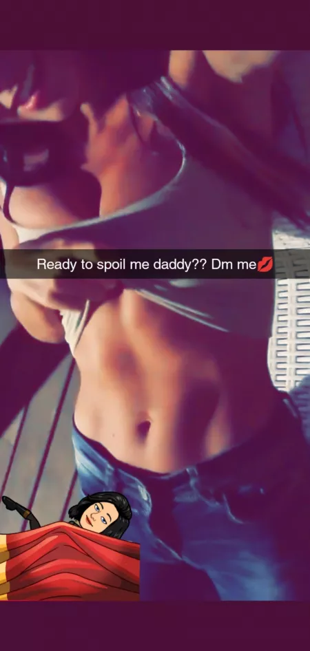Ready to spoil me daddy?? Ready to spoil me daddy??