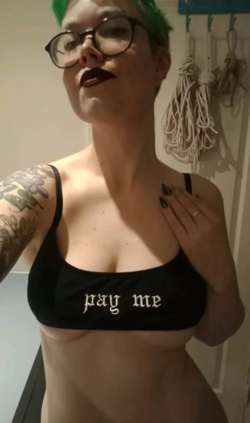 Really feeling myself 💚