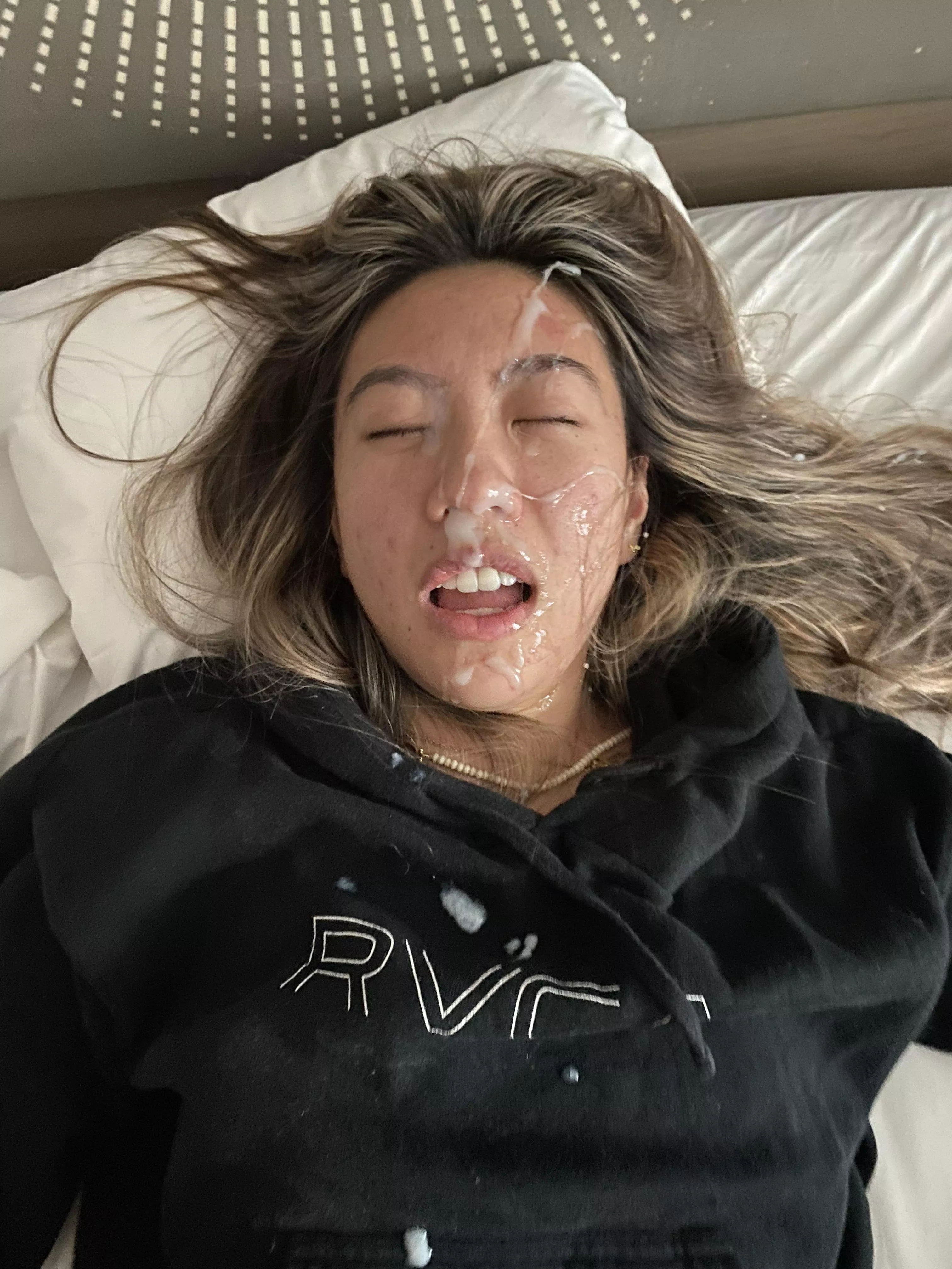 Really ugly but he came up all over my nose 😭