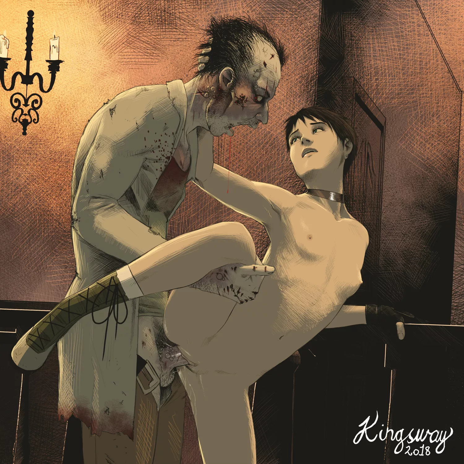 Rebecca vs. Zombie (Kingsway) [Resident Evil]