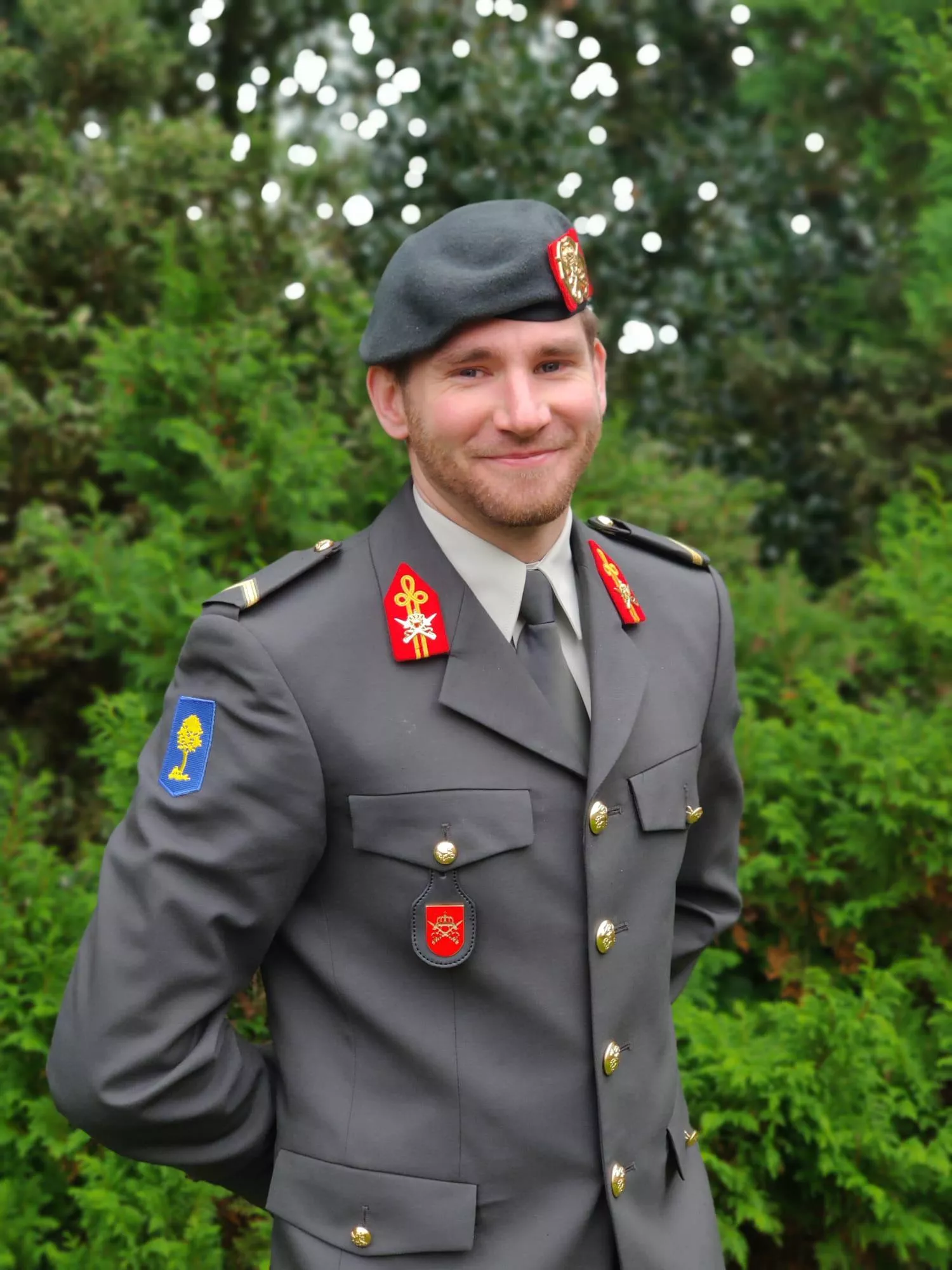 Recently got promoted to sergeant!