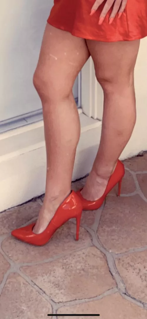 Red and ready for you baby