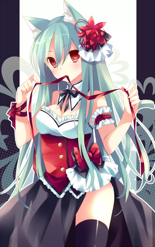 Red band neko. Red band neko.