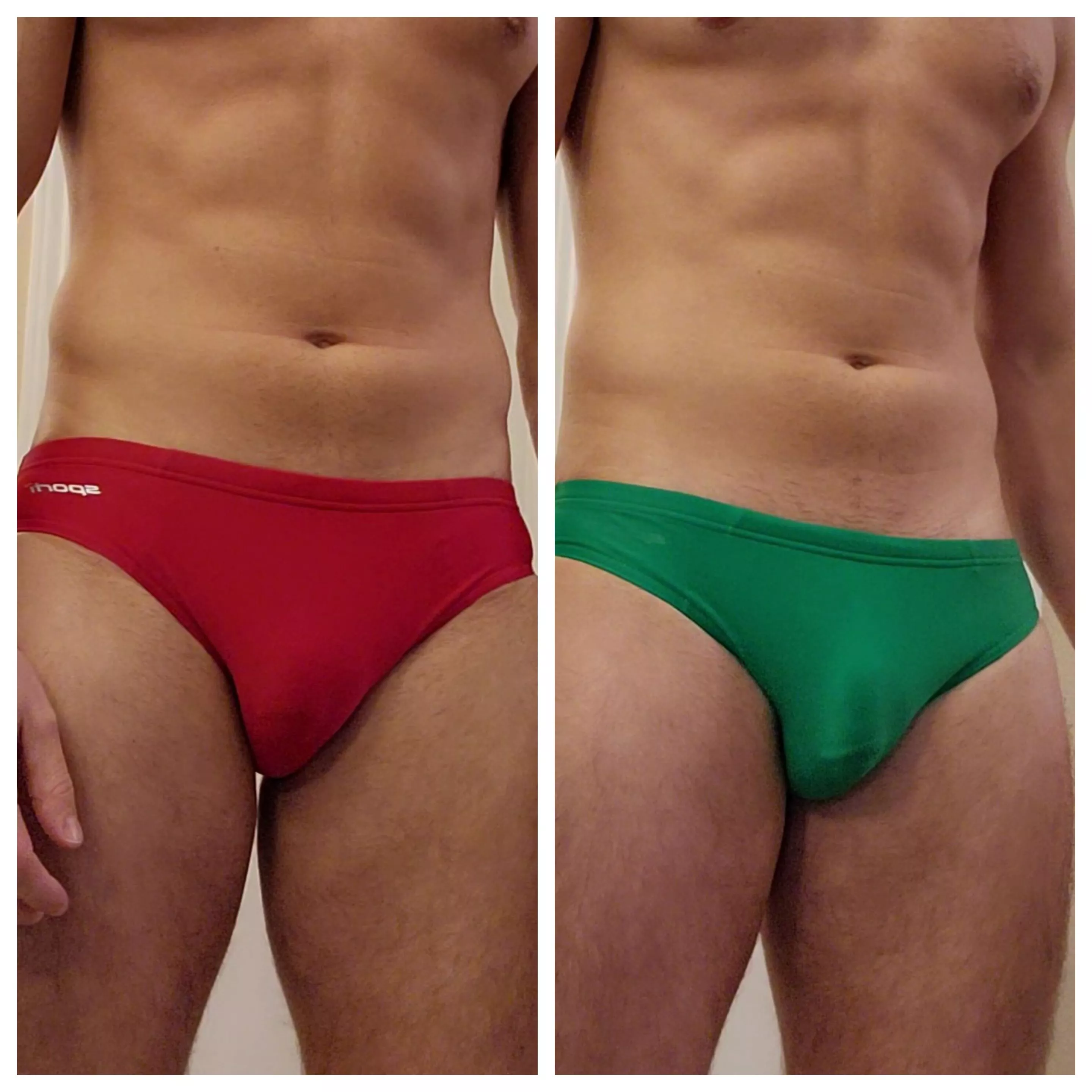 Red or green? Red or green?