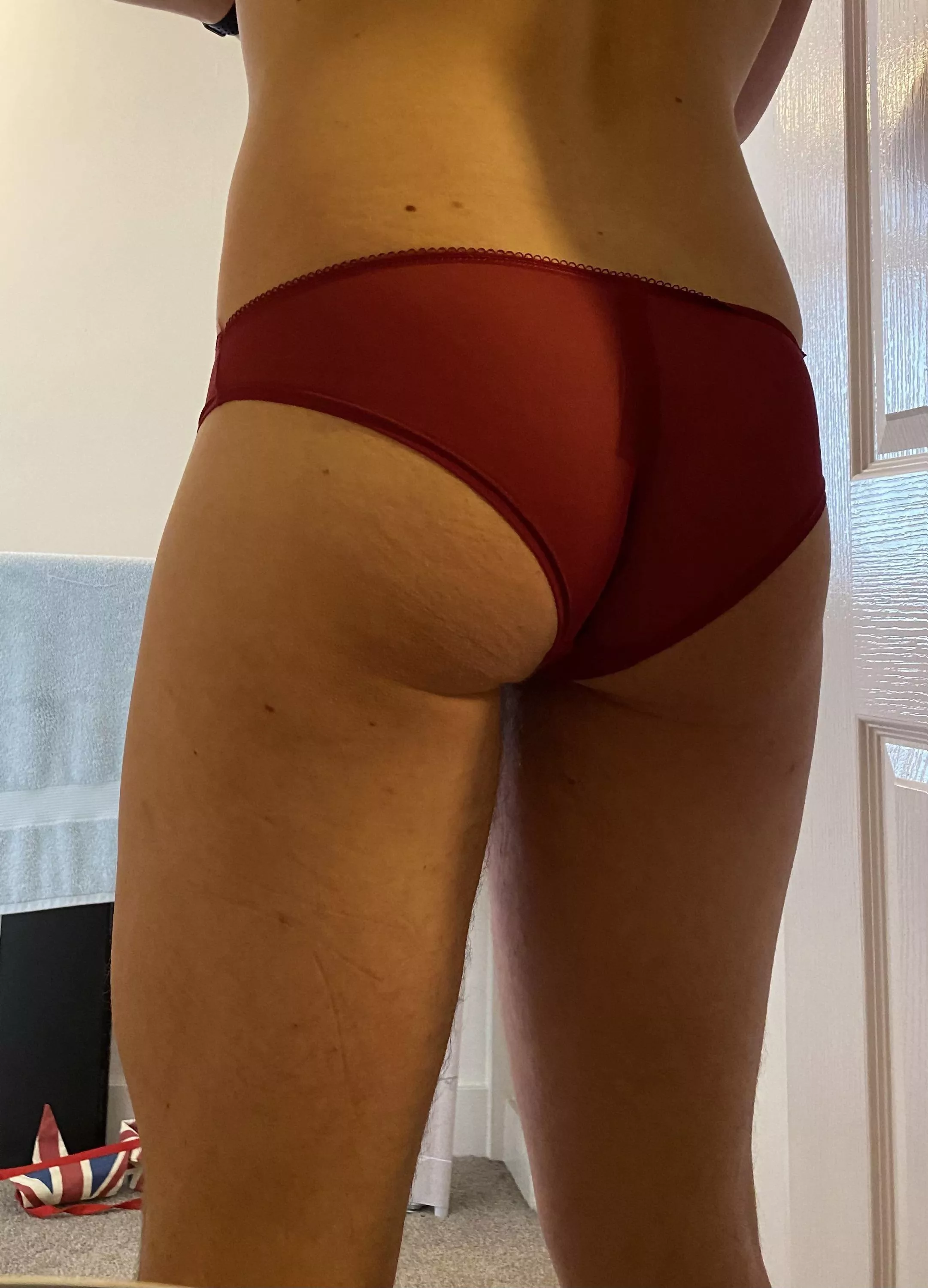 Red panties