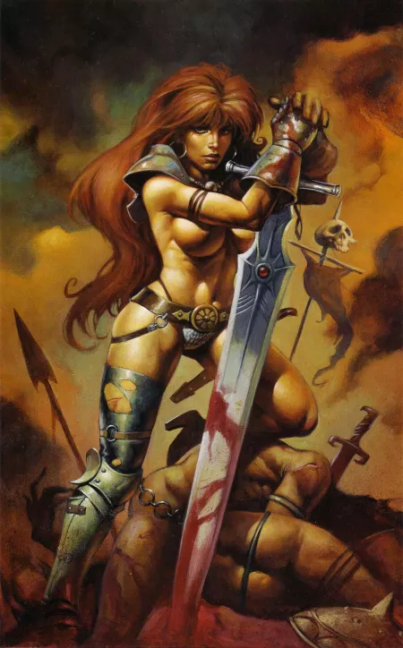 Red Stacy by Alex Horley (1999) Red Stacy by Alex Horley (1999)