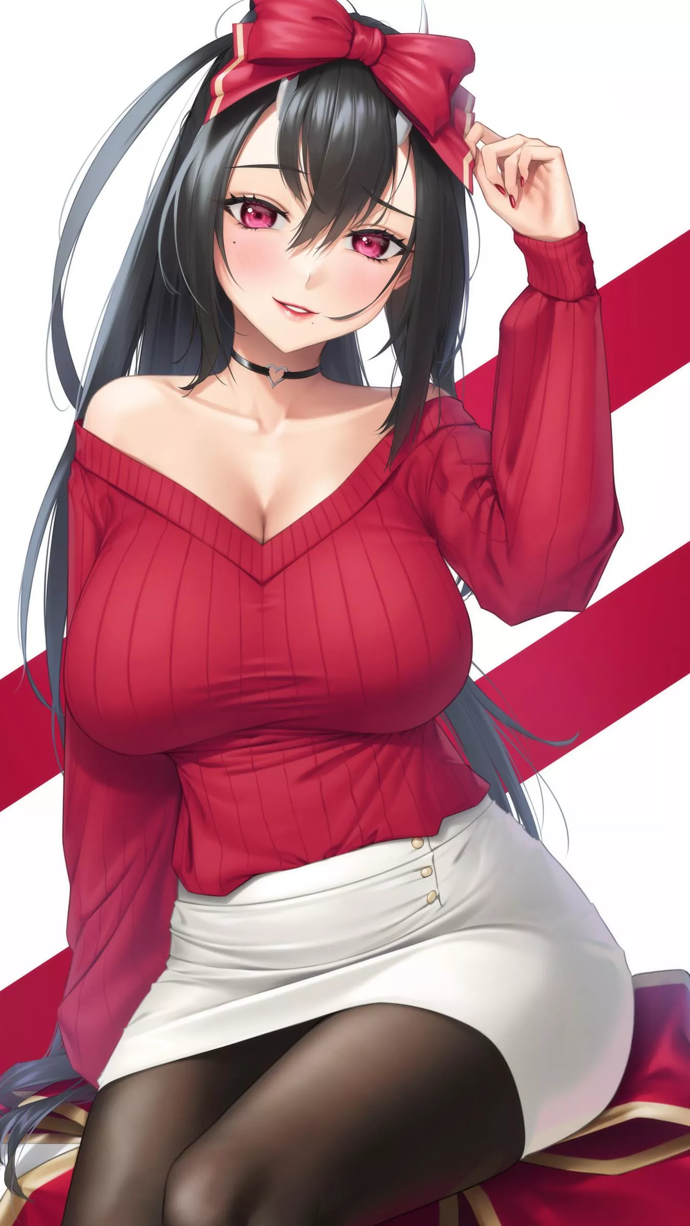 Red Sweater Oni Red Sweater Oni