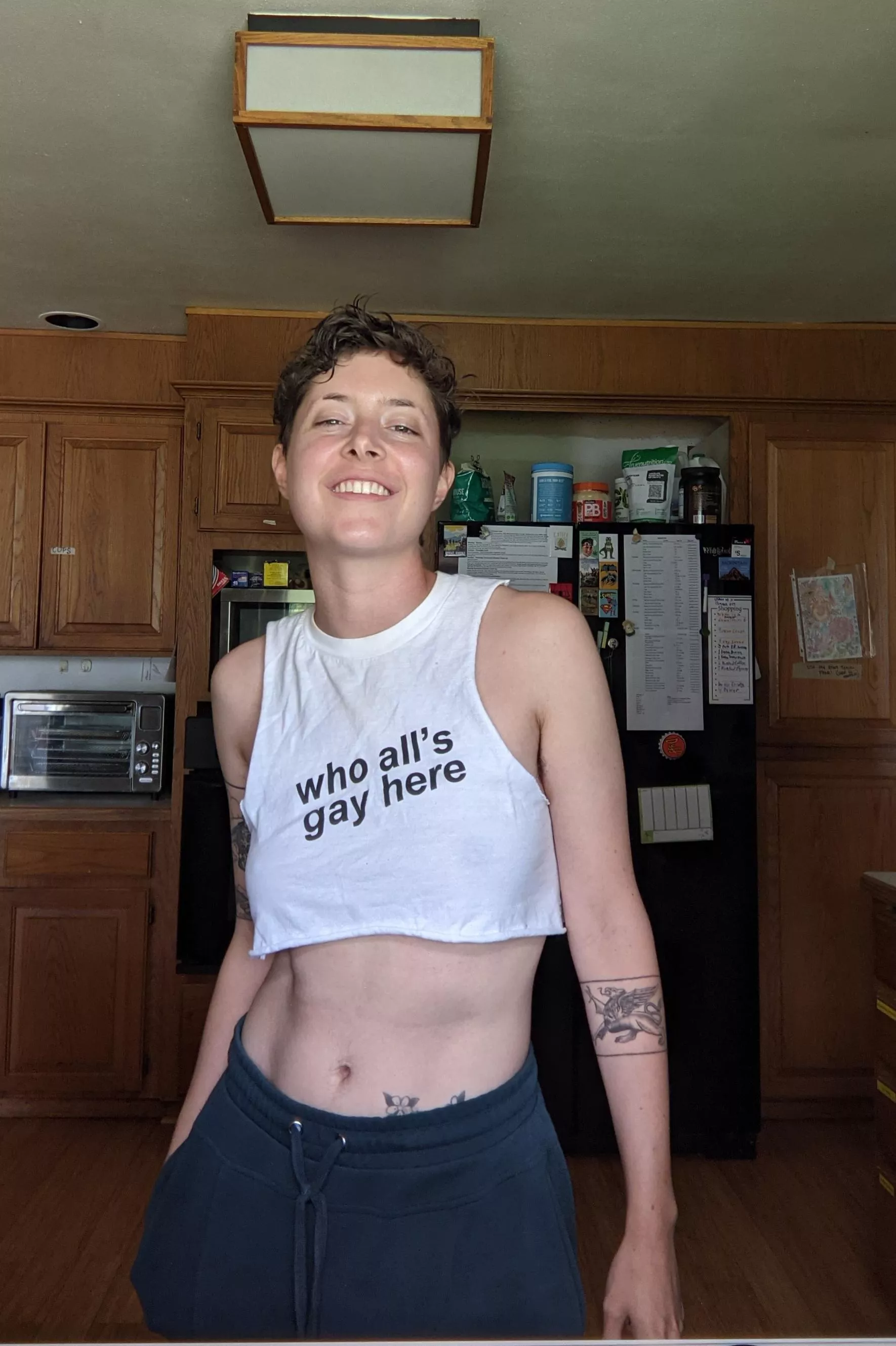 Reddit is mad that I can be a boy with tits but I just stay cute so... ?