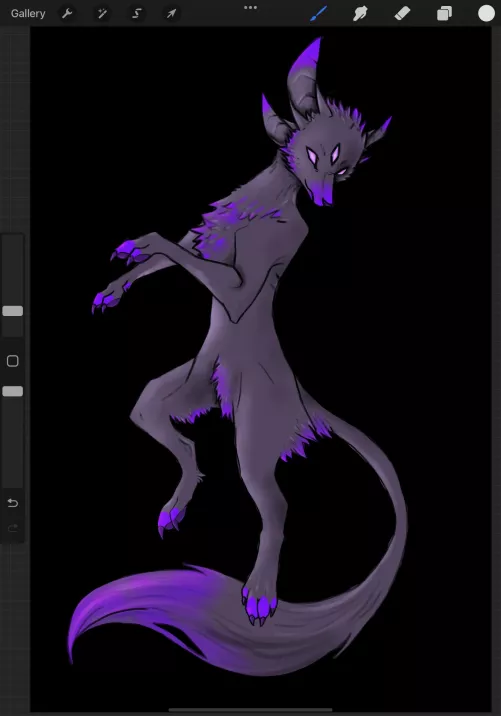 Redesigning my main sona, thoughts so far? She’s keeping her old colors, only her body is changing a bit (art by me)