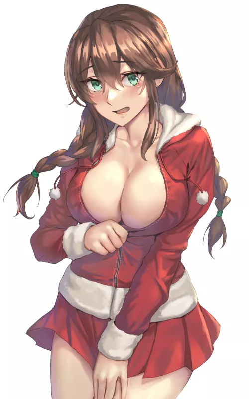 Regarding the sizes of Santa suits. [Kantai Collection]