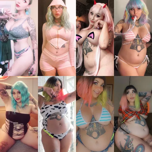 Reiinapop (Oct’20 to Oct’21) really just… went for it 😍