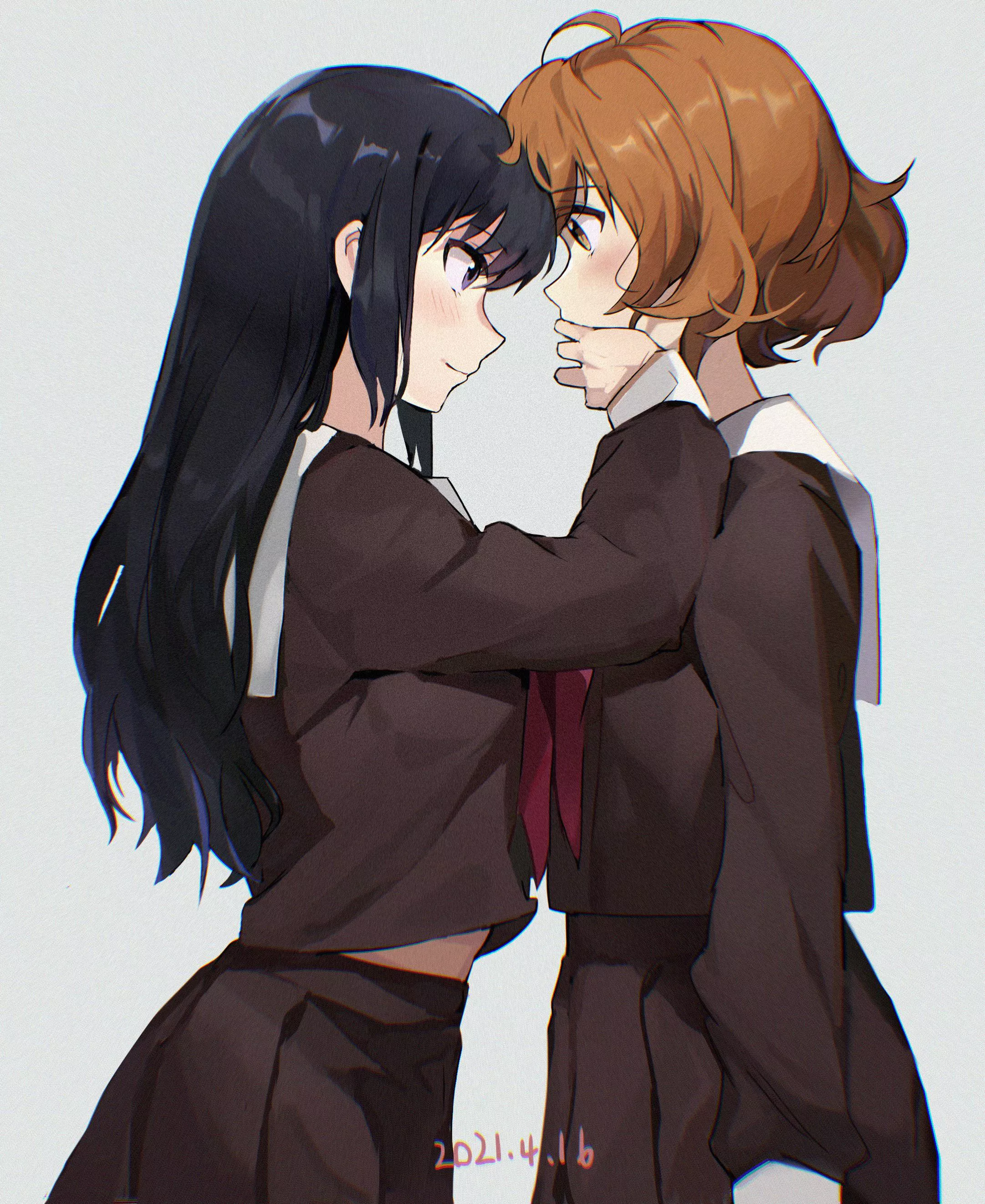 Reina and Kumiko (kuza brs) [Hibike! Euphonium]