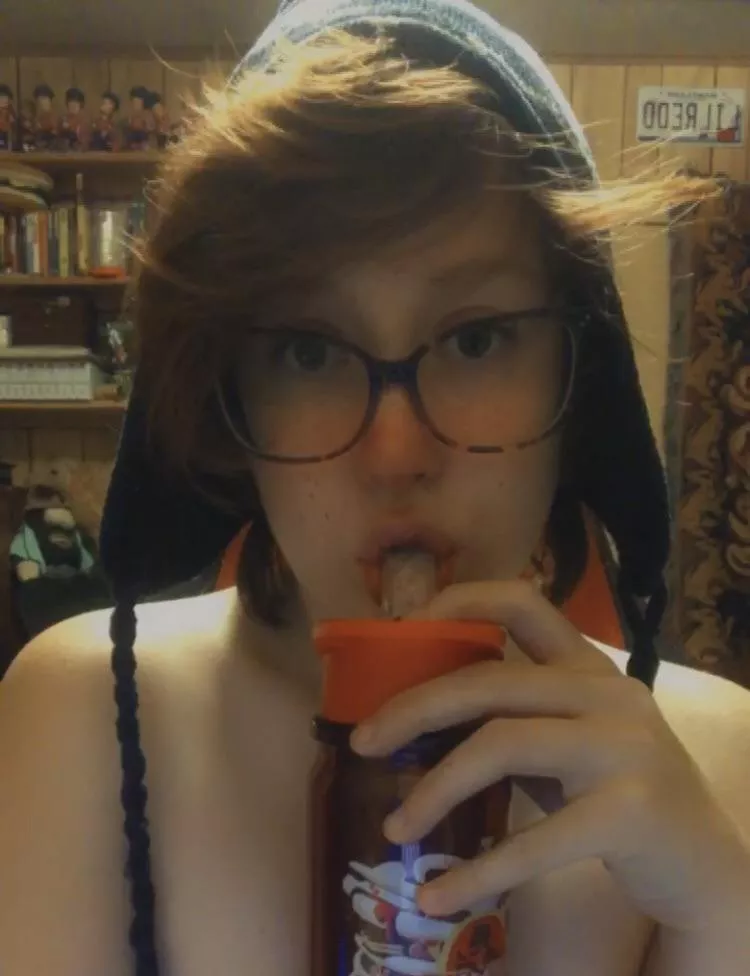 Remember to get those lips around a water bottle too