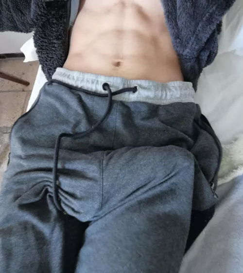 Rest your head on my bulge