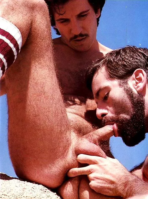 retro hairy guys