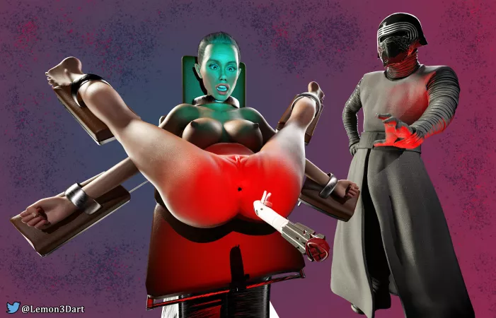 Rey BDSM interrogation #3 (Lemon3Dart) [star wars]