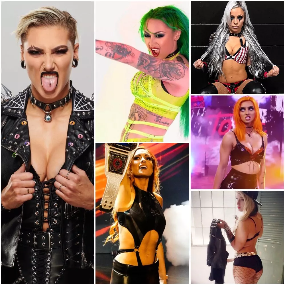 Rhea and five women I want to see her fuck and dominate with a big ol' strapon. Rhea and five women I want to see her fuck and dominate with a big ol' strapon.