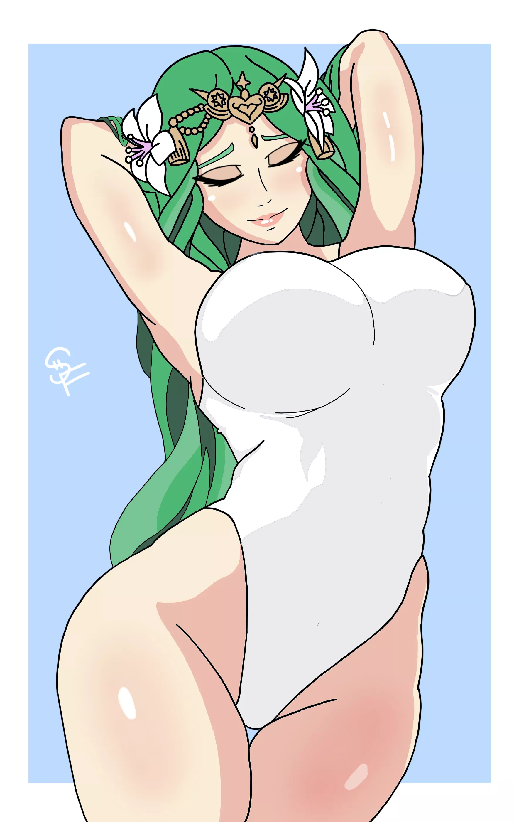 Rhea getting ready early for Summer (SeirosFollower) Rhea getting ready early for Summer (SeirosFollower)