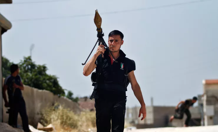 Ridiculously Photogenic Syrian Rebel Fighter posted by bk553 in r/pics.  Ridiculously Photogenic Syrian Rebel Fighter posted by bk553 in r/pics.