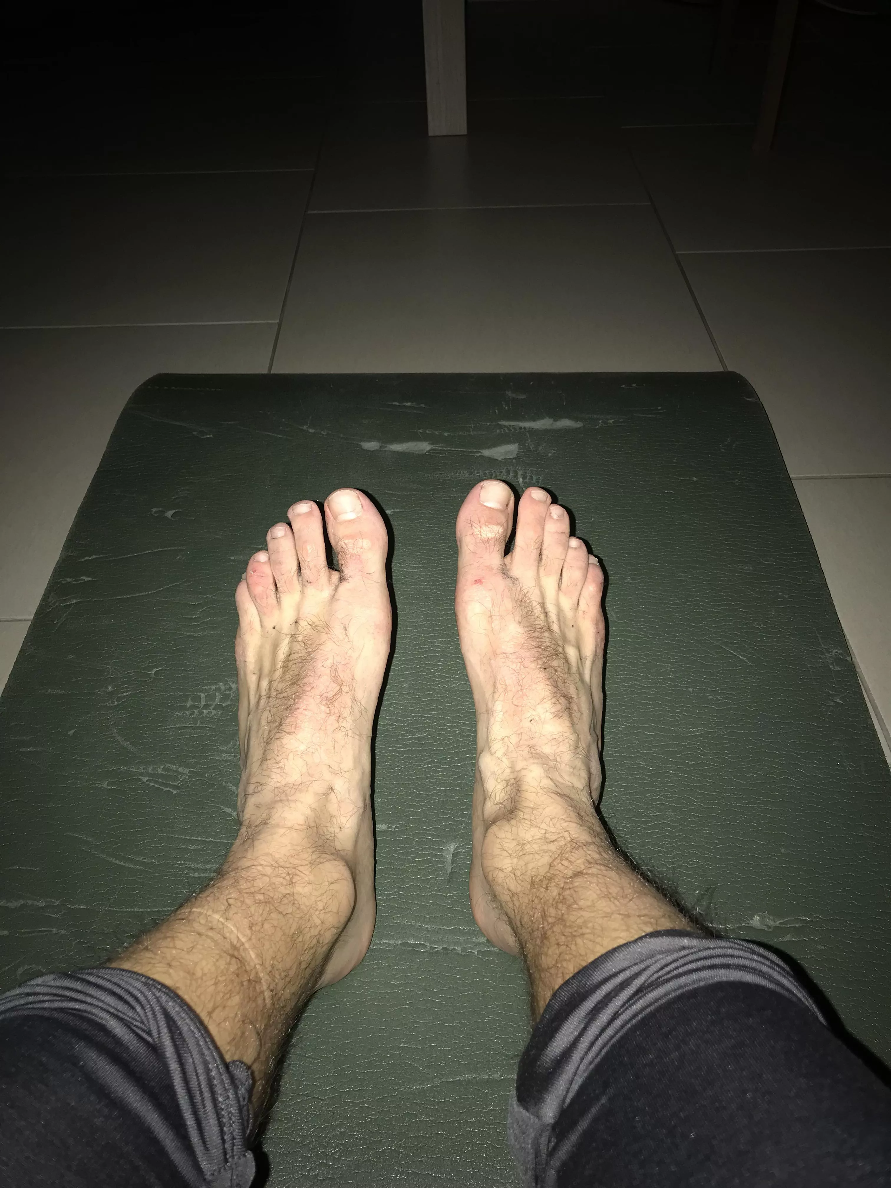 Right after a 10 miles run