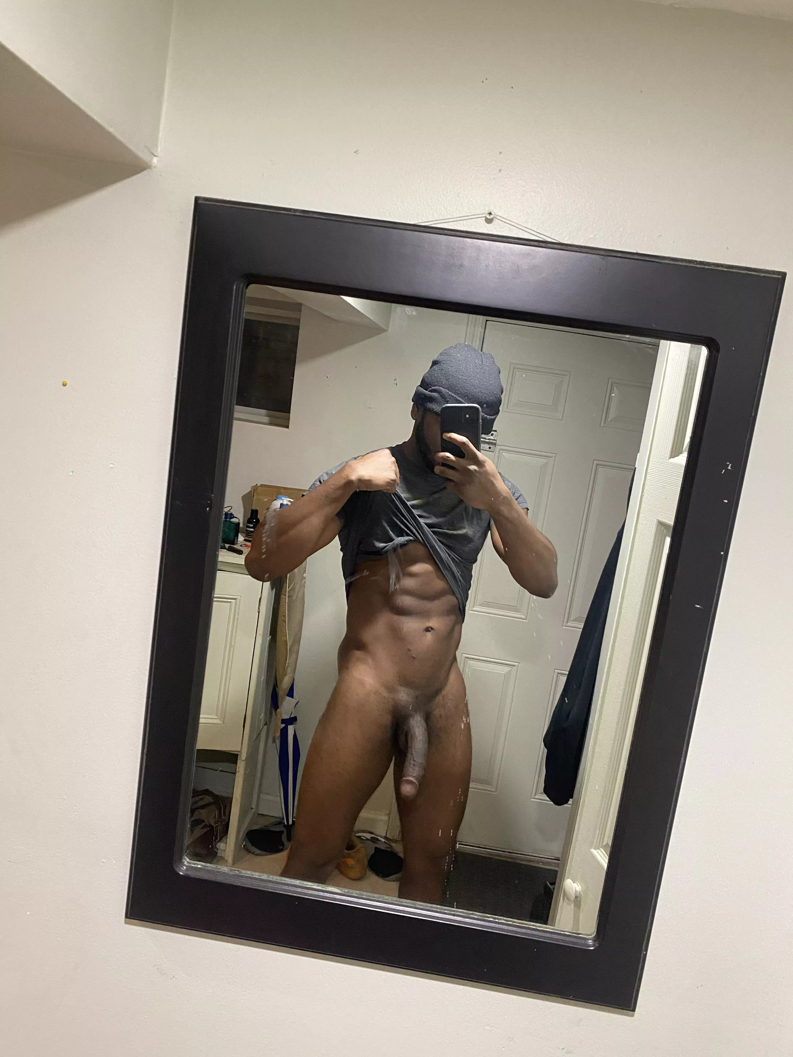 Right before the Moring Workout