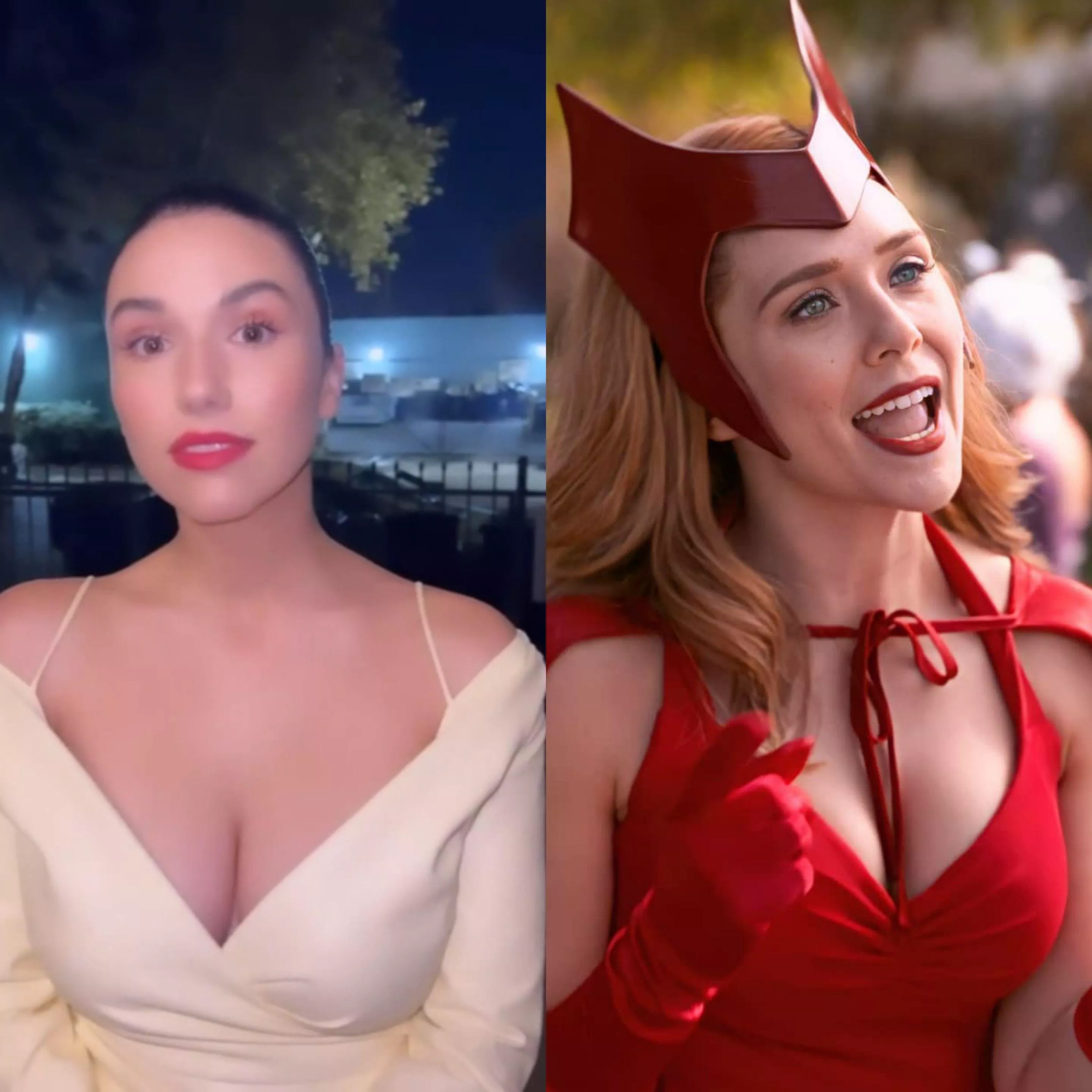 Right now, I'd love nothing more than to have Grace Fulton and Elizabeth Olsen on their knees together, getting sprayed with my cum Right now, I'd love nothing more than to have Grace Fulton and Elizabeth Olsen on their knees together, getting sprayed with my cum