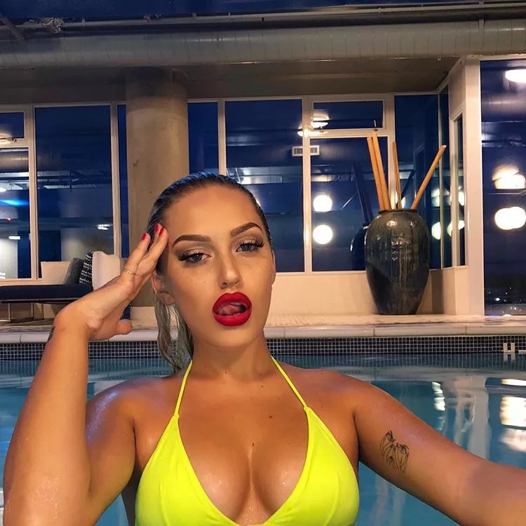 Riley's Yellow Bikini Riley's Yellow Bikini