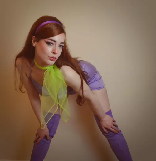 Rita Peach as 1960s Daphne From Scooby Doo💜 [OP]