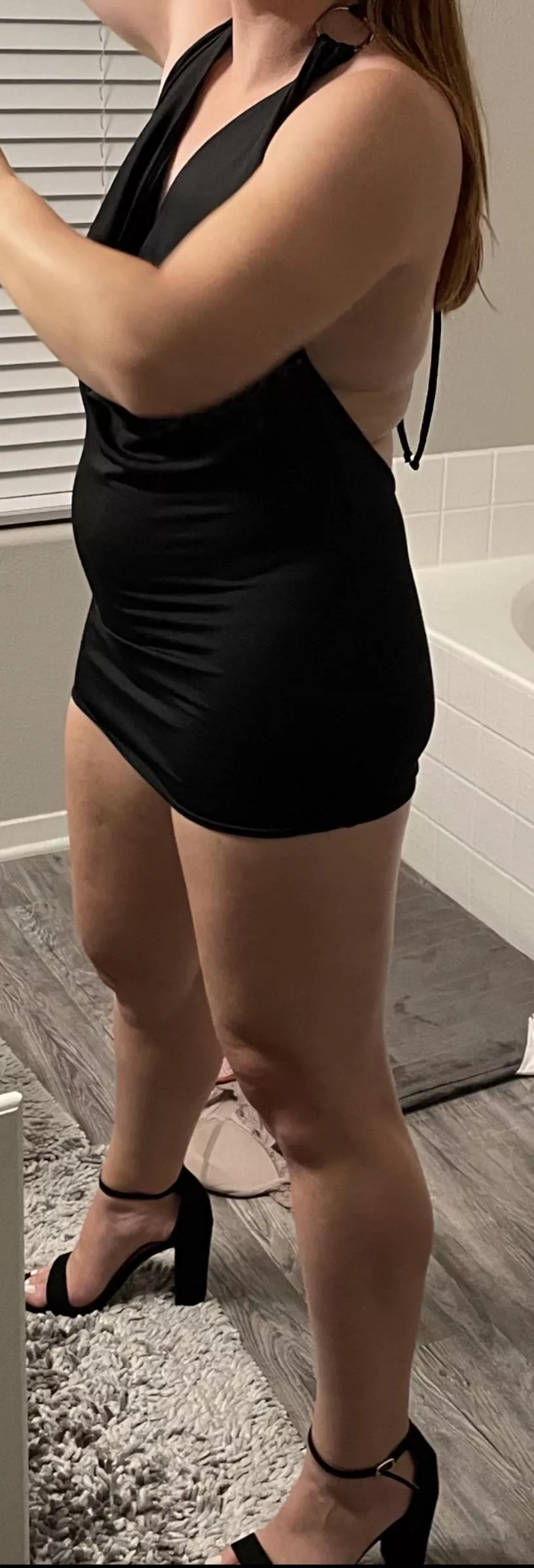 Rocking my little black dress Rocking my little black dress