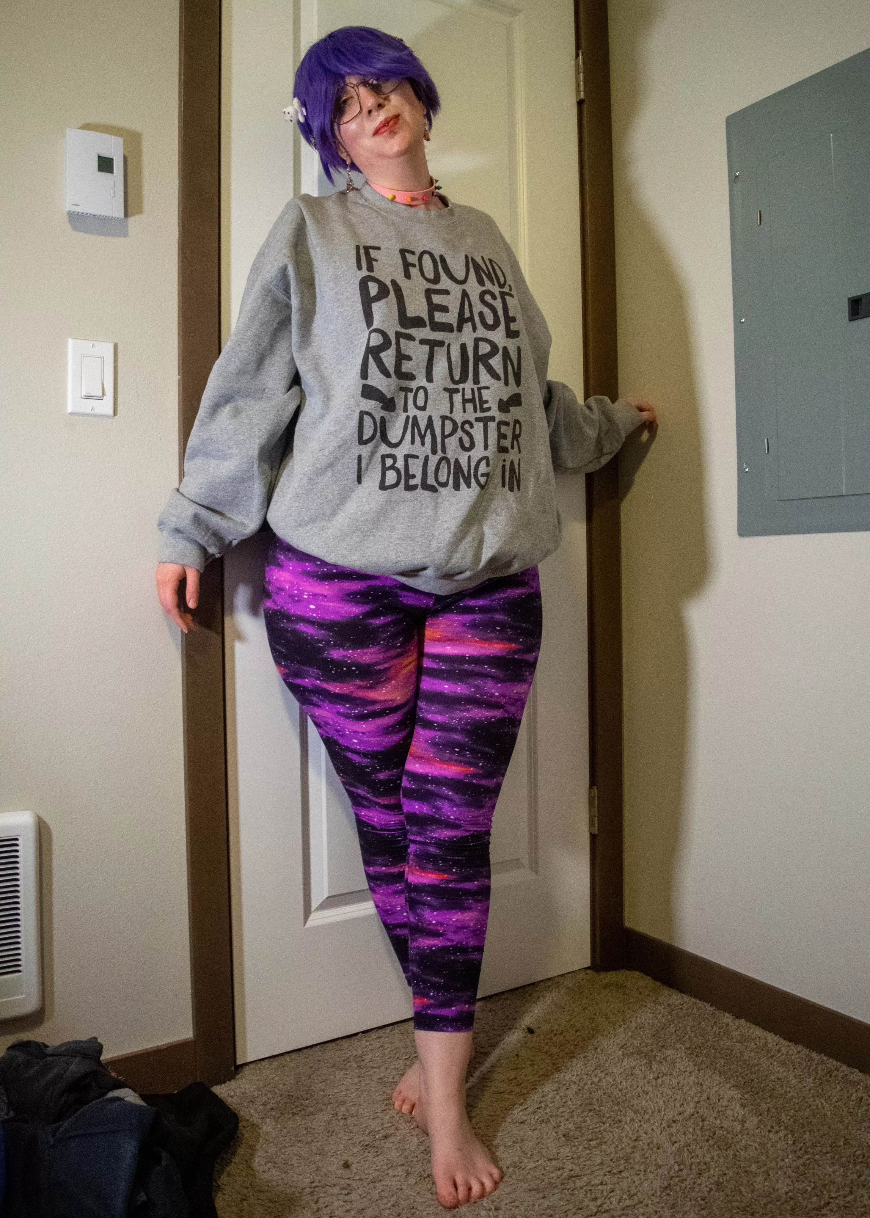 Rocking this new sweater I got [f]