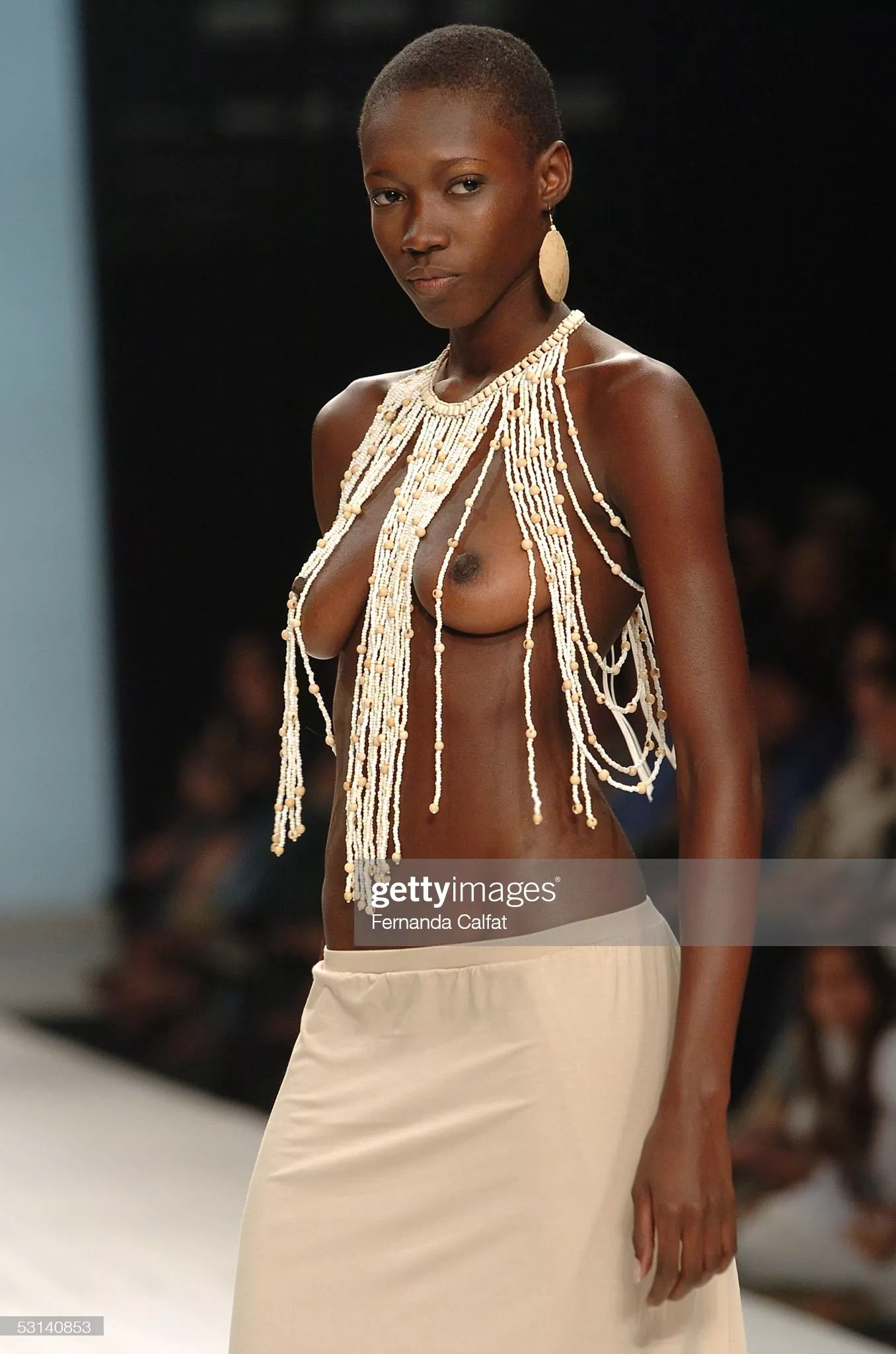 Rojane Fradique | Blue Man, Totem Spring-Summer 2006 Rojane Fradique | Blue Man, Totem Spring-Summer 2006