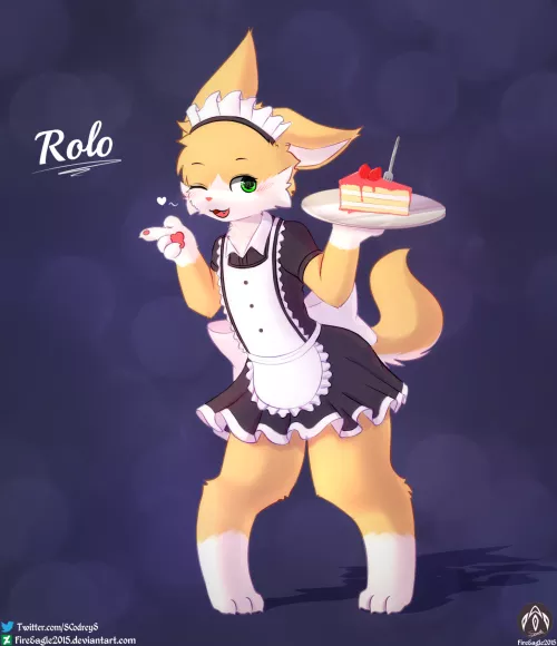 Rolo [Art gift for a friend on Twitter] (Art by me SCodreyS on Twitter)