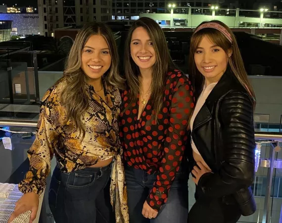 rooftop at night rooftop at night