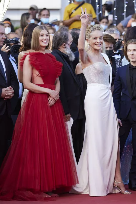 Rosamund Pike & Sharon Stone Rosamund Pike & Sharon Stone