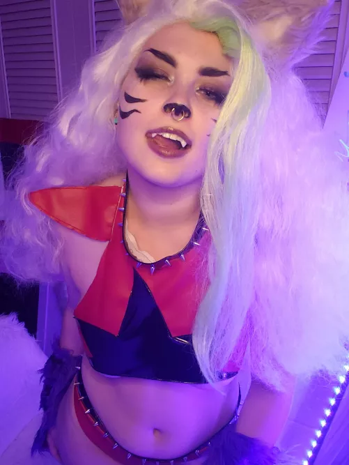 roxanne roxy wolf from five nights at freddy's security breach by bunnyymilkk