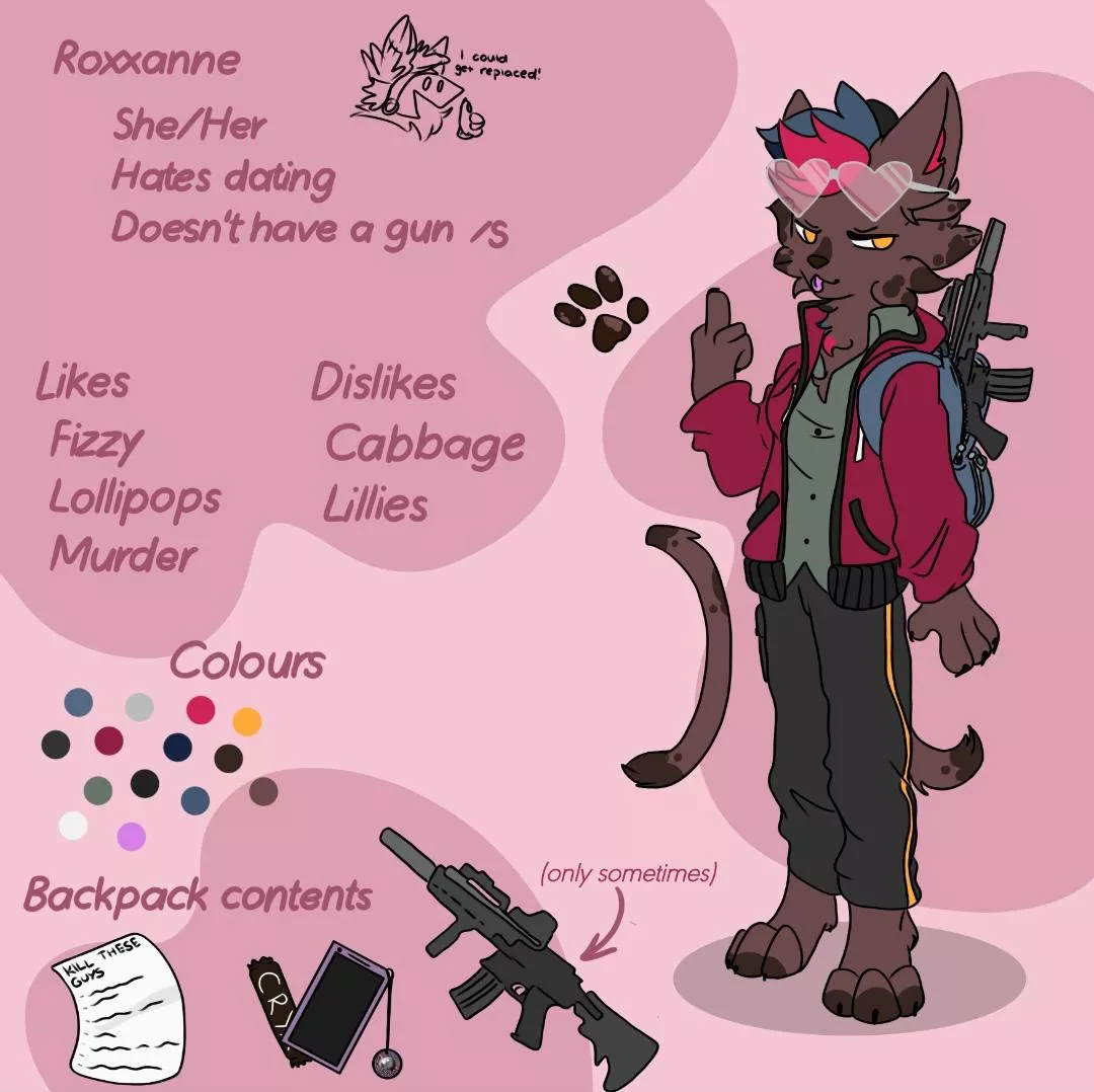 Roxxanne doesn't have to put on her red light! (Ref by me)