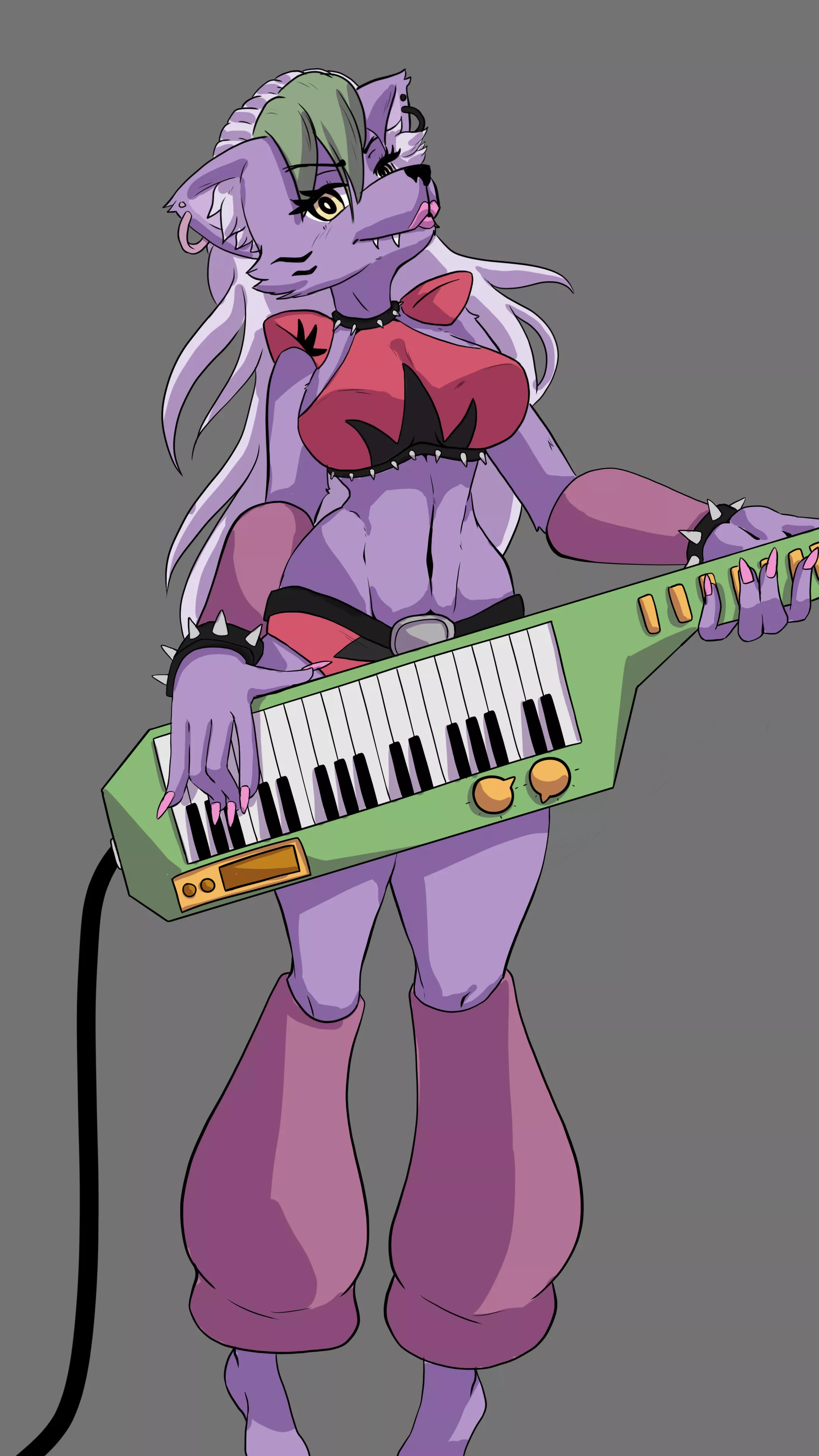 Roxy fan art I'm currently working on! Let me know what you think! (she's certainly my favorite)