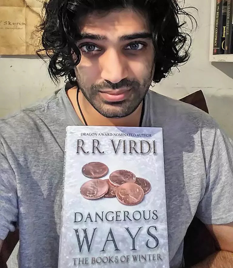 R.R. Virdi (indie author) always pleasing to my eyes 😍
